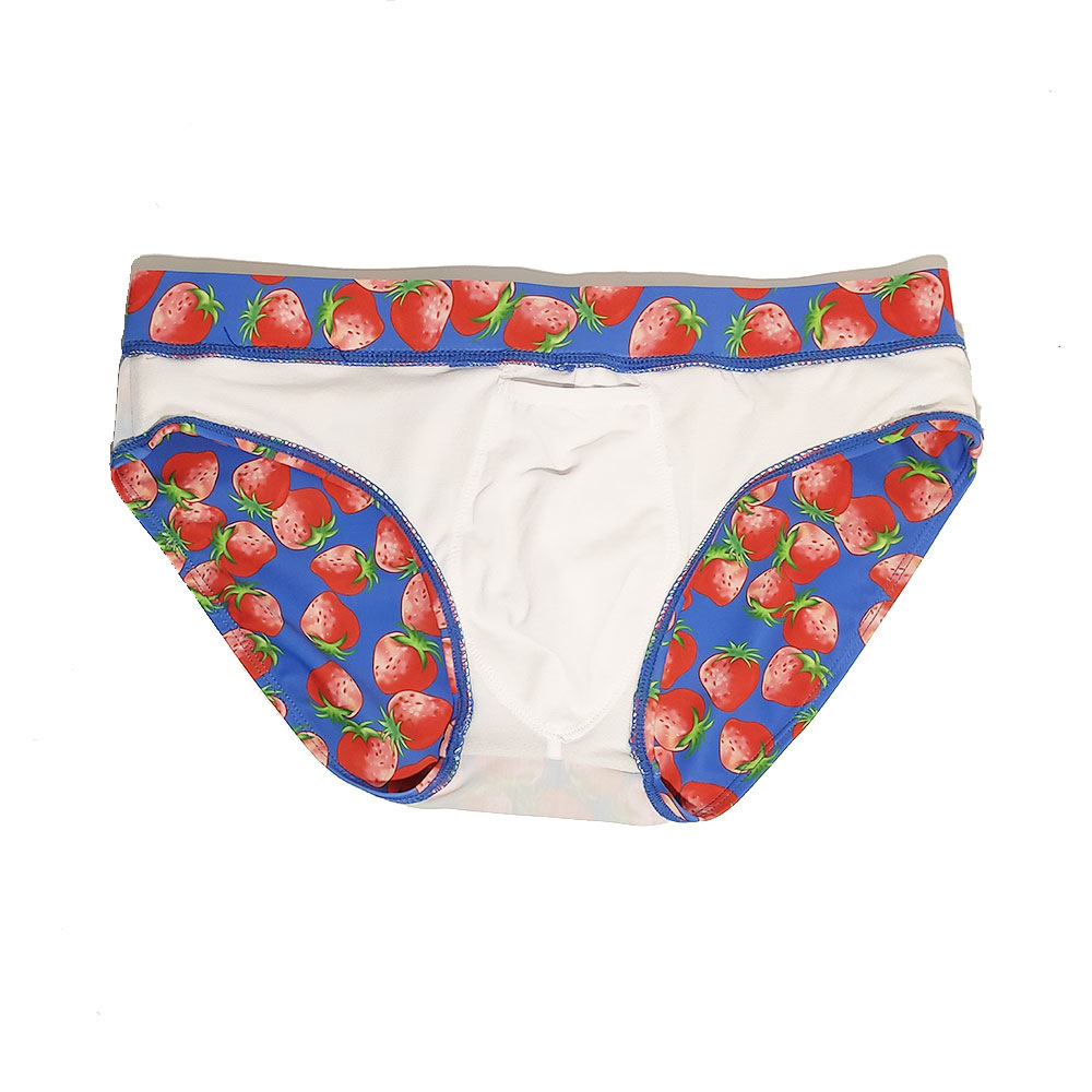 Mens Sexy And Playful Cute Strawberry Briefs - Image 5