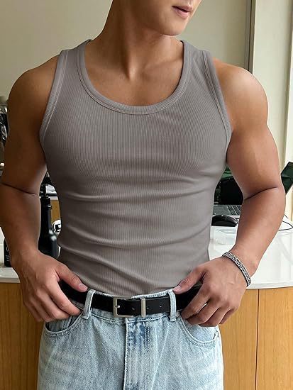 Men’s Round Neck Sports Workout Fitness T-Shirt - Image 3