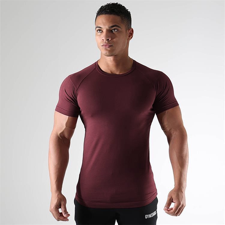 men’s quick-dry running shirt side black