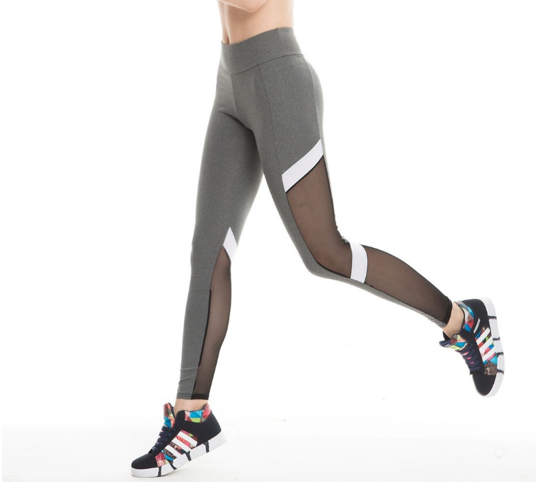 Women’s High-Waist Mesh Fitness Leggings – Breathable Yoga Pants - Image 7