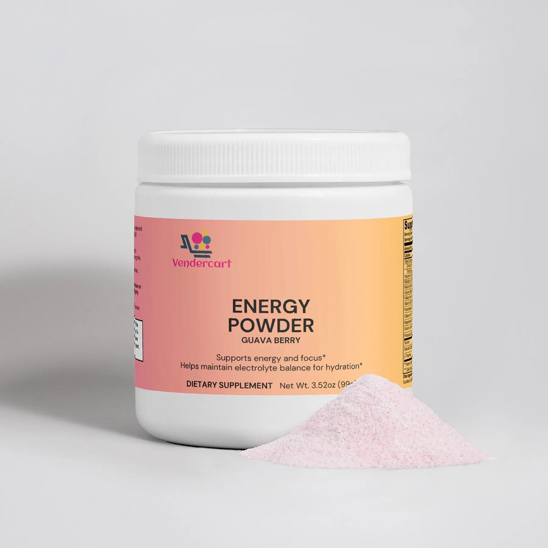 Daily use of Energy Powder for sustained energy