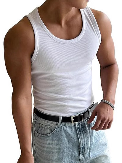 Men’s Round Neck Sports Workout Fitness T-Shirt - Image 6
