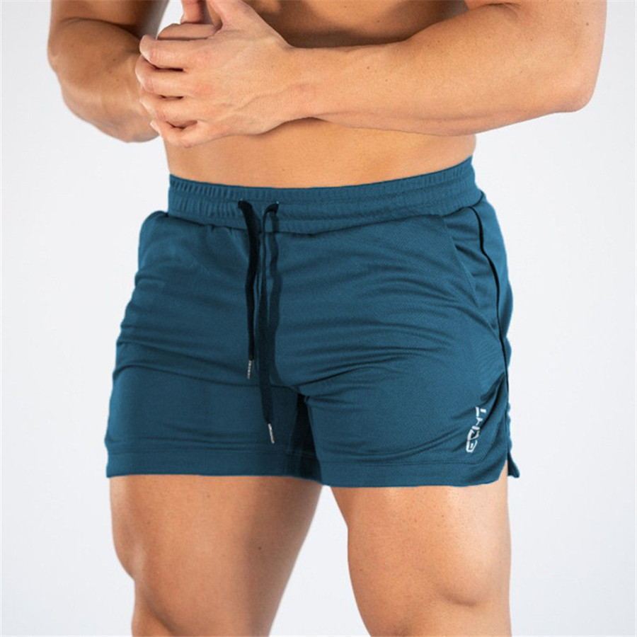 Men’s Fitness Bodybuilding Quick-Dry Sports Shorts - Image 8