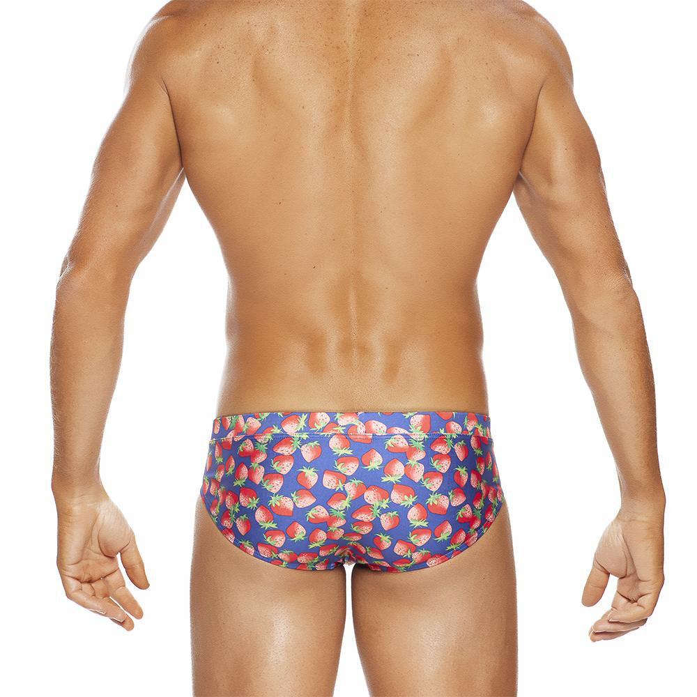 Mens Sexy And Playful Cute Strawberry Briefs - Image 2