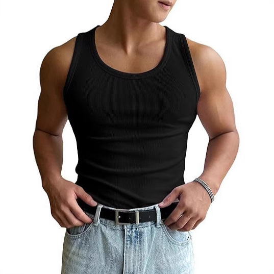 Men’s Round Neck Sports Workout Fitness T-Shirt - Image 4