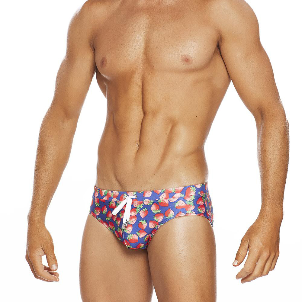 Mens Sexy And Playful Cute Strawberry Briefs - Image 7