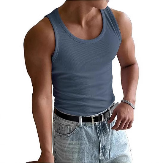 Men’s Round Neck Sports Workout Fitness T-Shirt - Image 10