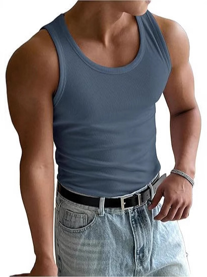 Men’s Round Neck Sports Workout Fitness T-Shirt - Image 8