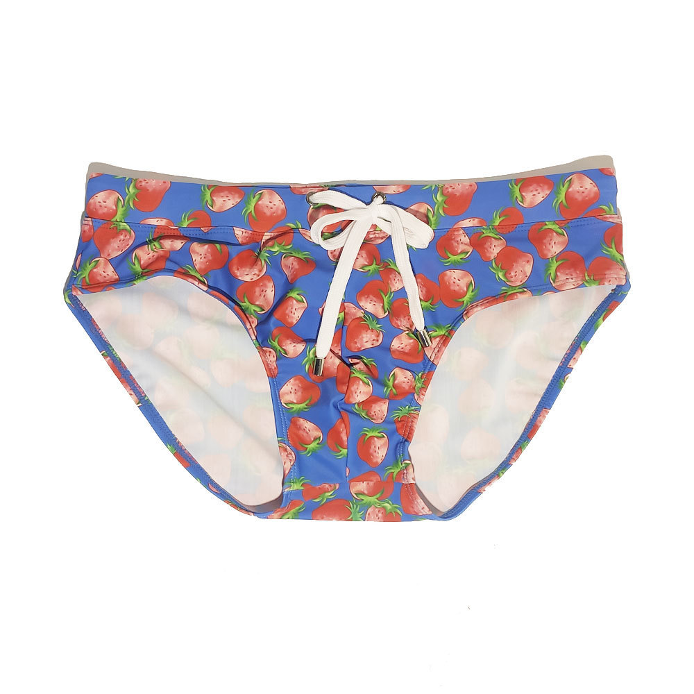 Mens Sexy And Playful Cute Strawberry Briefs - Image 4