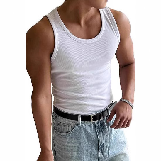 Men’s Round Neck Sports Workout Fitness T-Shirt - Image 2